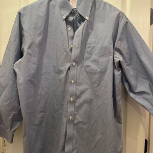 Brooks Brothers Light Blue Casual Button-Down Shirt